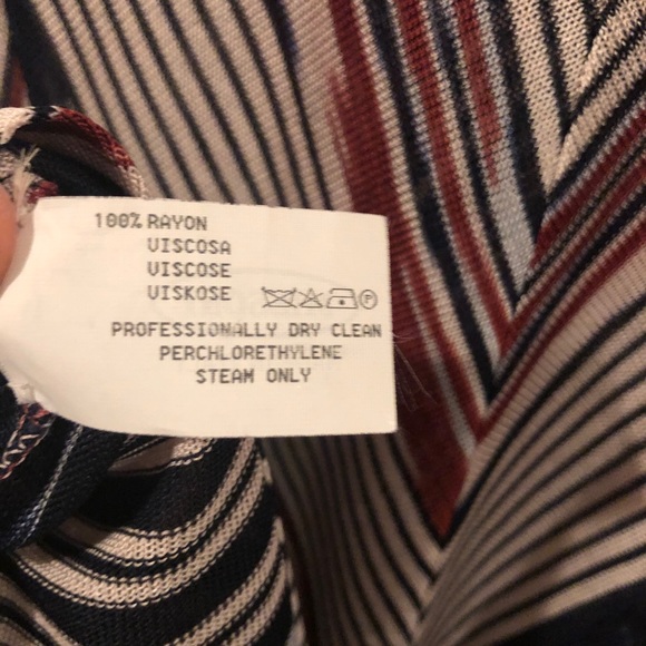 MISSONI Striped Multi Color Knit Dress - Picture 7 of 7